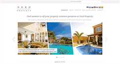 Desktop Screenshot of nordproperty.com